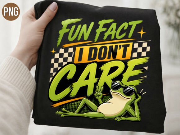 Download Fun Fact I Don't Care Frog PNG - Fun Collection