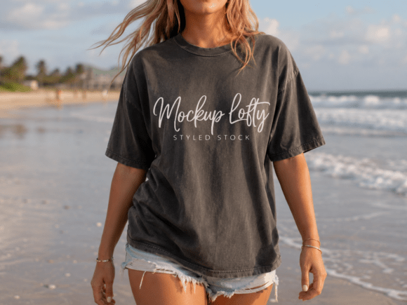 Download Pepper Comfort Colors 1717 Shirt Mockup - Shirt Collection