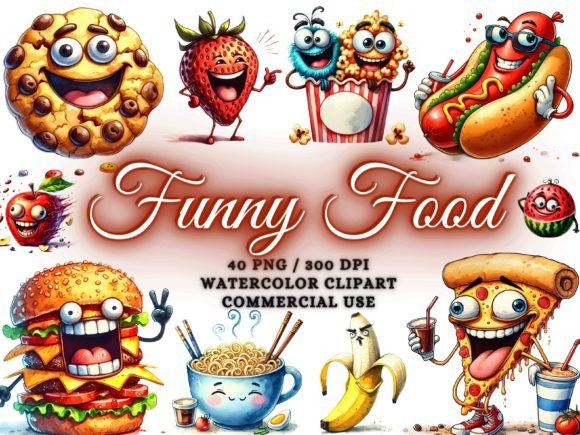 Download Funny Food Clipart Funny Png - Food Png - Fun Collection