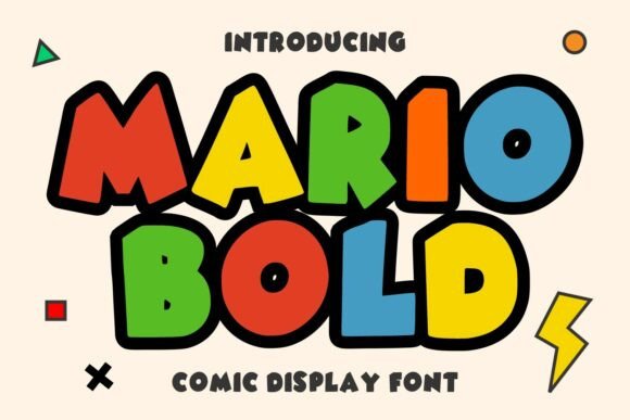 Download Mario Bold - Premium Resources